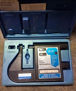 Disc break micrometer