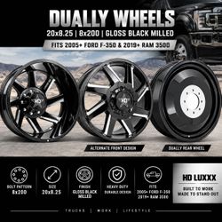 New Dually Rims