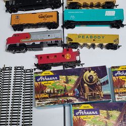 Old Antique Train Set