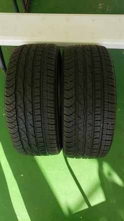 Douglas in good condition 2 tires 225 45 17 80% tread