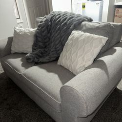 Grey 2 Piece Couch