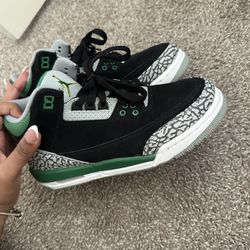 Pine Green Jordan 3s