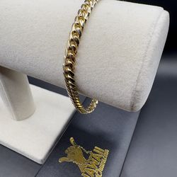 14K HRC Miami Cuban Link Bracelet 8” 6mm 22.72g