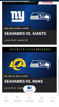 Seahawks Tickets