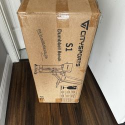 Brand new City Sports Dumbbell Bench