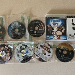 PS3 Games Lot Of 9 