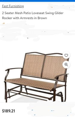 Orchard 48" Glider Patio Chair