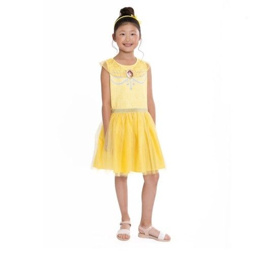 New Disney Princess BELLE girls Costume Dress