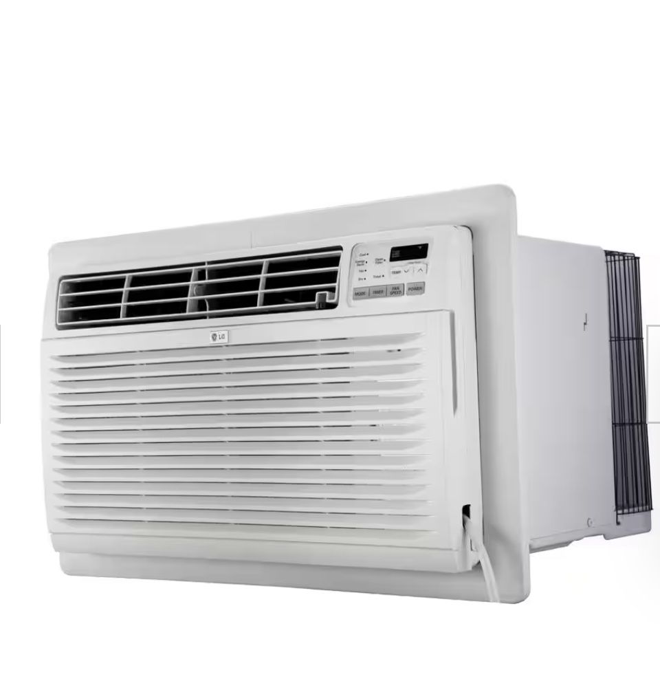 Wall Air Conditioner 11,800 BTU 230-Volt Cools 540 sq. ft. w/ Heat, Remote and Dehumidifier