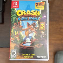 Nintendo Switch. Crash Bandicoot. N Sane Trilogy. Kendall Area