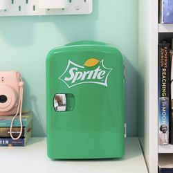 sprite mini fridge HOT/ Cold fridge
