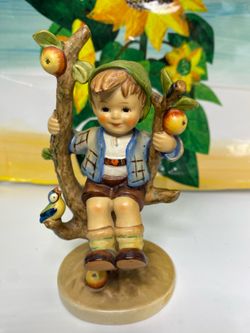 Goebel Hummel apple tree boy figurine