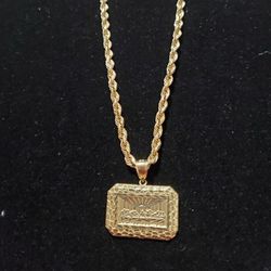 10k Gold Chain With Pendent