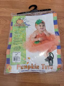 Pumpkin Tutu Baby Costume