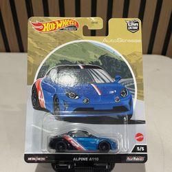 Hot Wheels Premium Car Culture Auto Strasse Alpine A110 - 1:64 Diecast Car