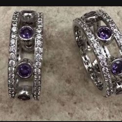 Purple Ring Size 8 New 