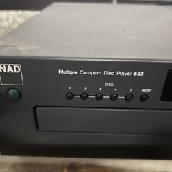 Nad 6 Disc Changer Vintage 