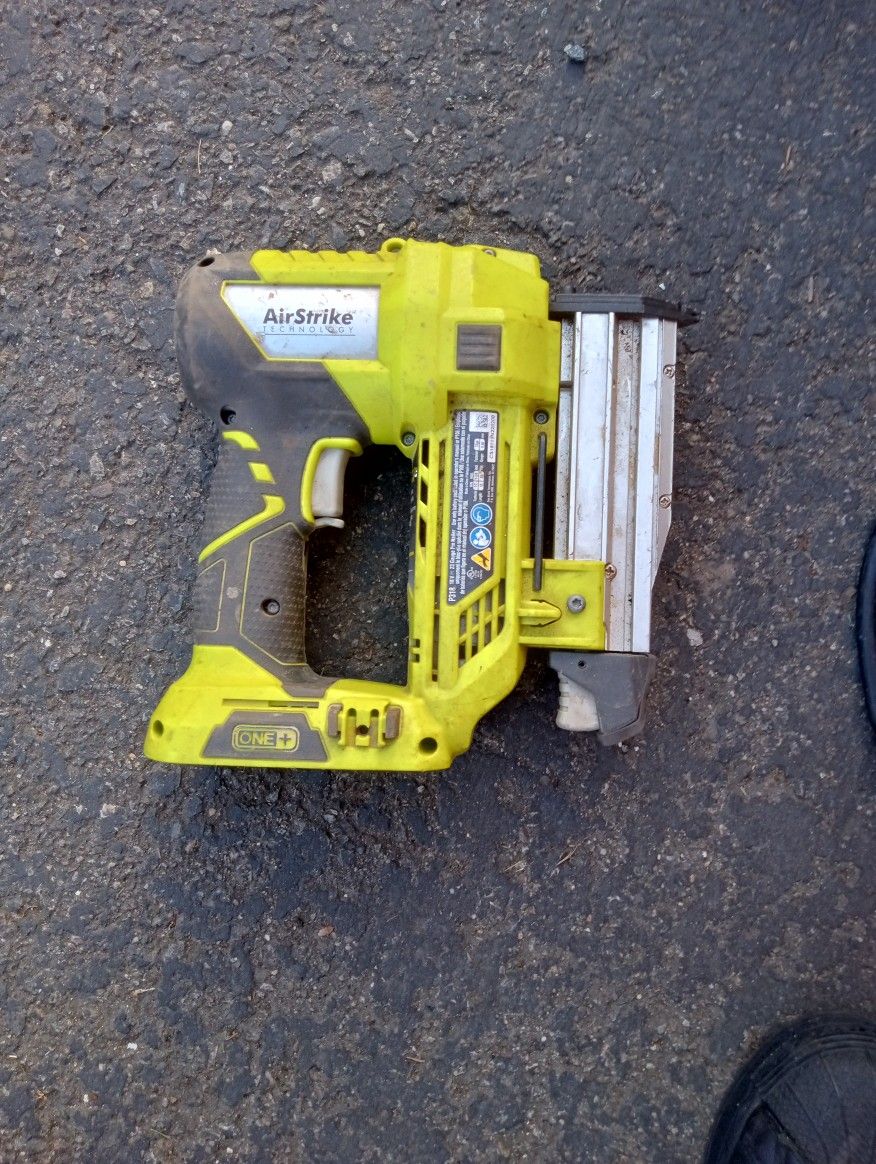 Ryobi P318 Air Strike 18V 23GA Pin Nailer Only Tool 