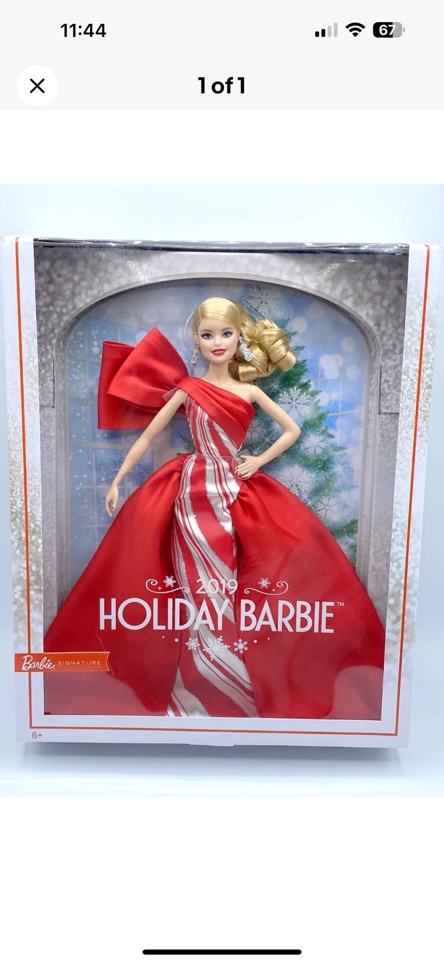 2019 Collector Holiday Barbie