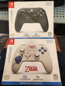 PowerA Wireless Nintendo switch controller.