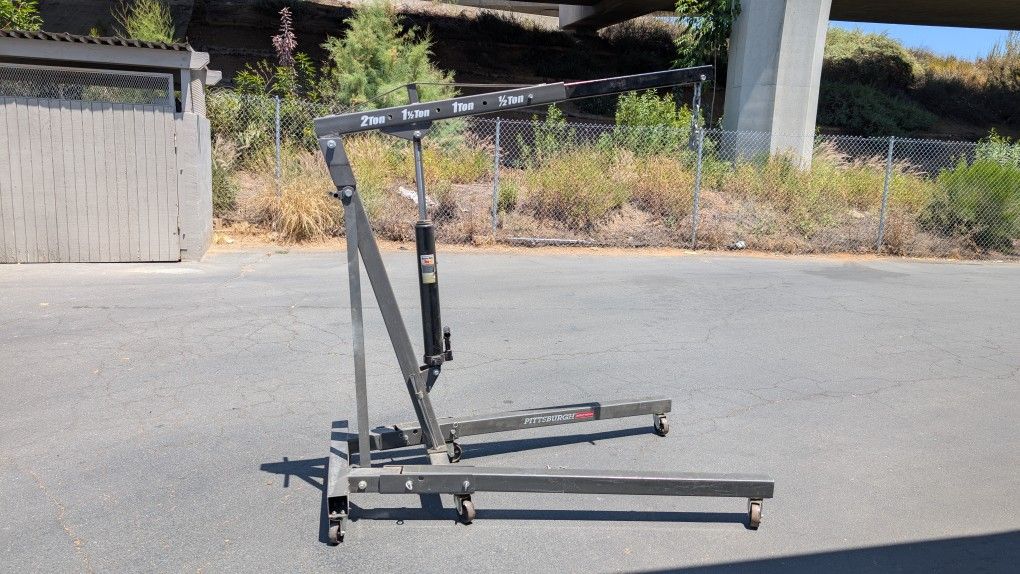2 Ton Capacity Foldable Shop Crane