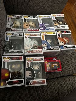 Funko Pop Vinyl Figure Collection – 11 Figures