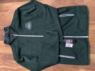 Jets jacket brand new large in men’s