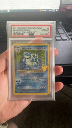 Pokemon Psa 10 blastoise