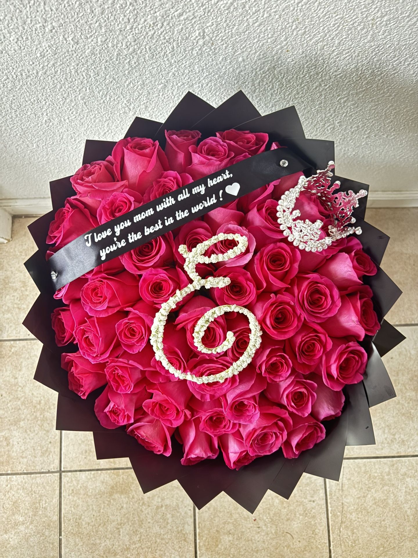 Ramo Buchon Roses Flower Bouquet 