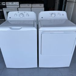 GE Washer and Dryer Set (15 Days Warranty)