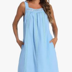 Nightgown-pajamas-100% cotton- Never Worn  Size XL