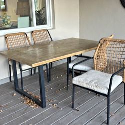 Outdoor Table And Chairs