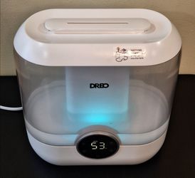 DREO 6L TOP-FILL COOL MIST HUMIDIFIER - EXCELLENT CONDITION