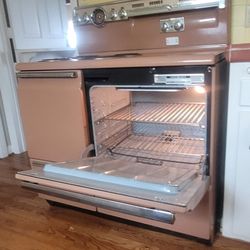 Gorgeous Vintage 1955 General Electric DOUBLE Stove – $450  40 inches  wide. 36 tall. 26 inches deep