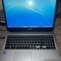 Silver Acer Chromebook 315