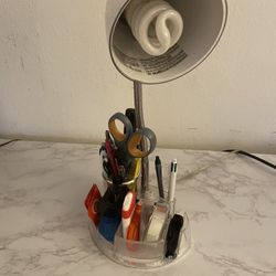 Desk Lamp Light With Organizer 