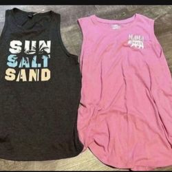 Juniors Tanks Set Size Lrg Brand New 