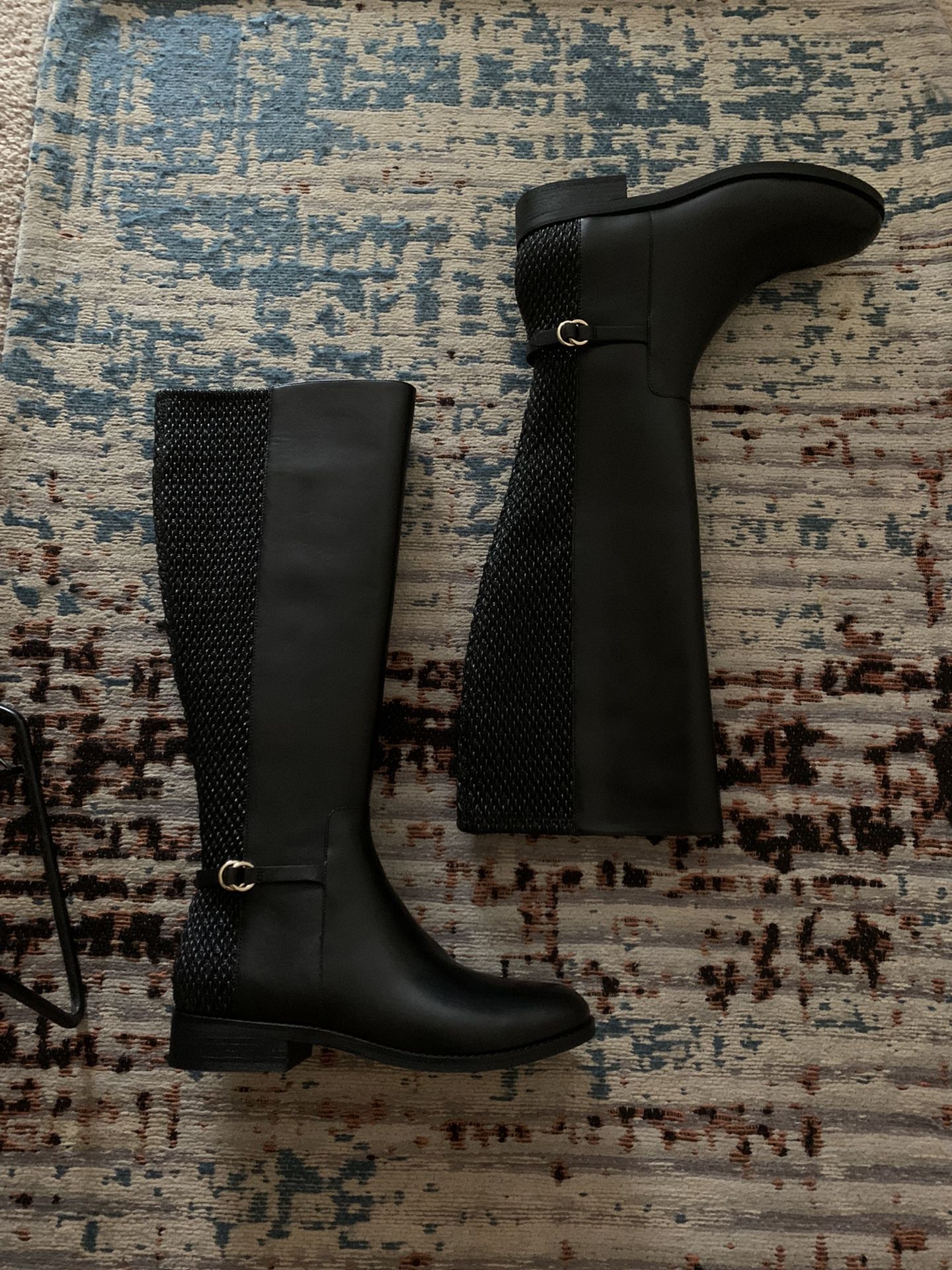 Black Cole haan Isabel Stretch Boot Size:7.5