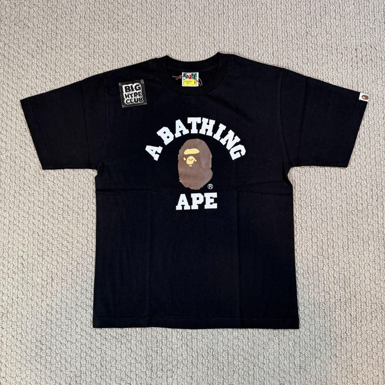 Classic Black Bathing Ape Shirt(M)