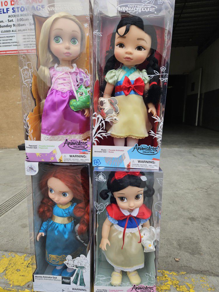 Disney Special Edition Pricess Dolls New