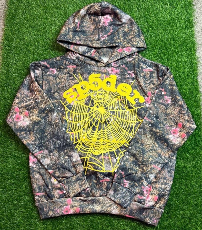 camo spider hoodie
