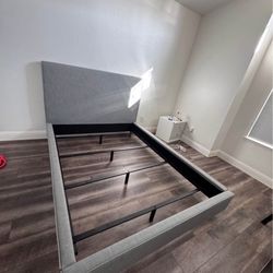Full Size Bed frame + Full Size mattress 