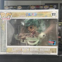 Luffy With Going Merry Funko Pop 