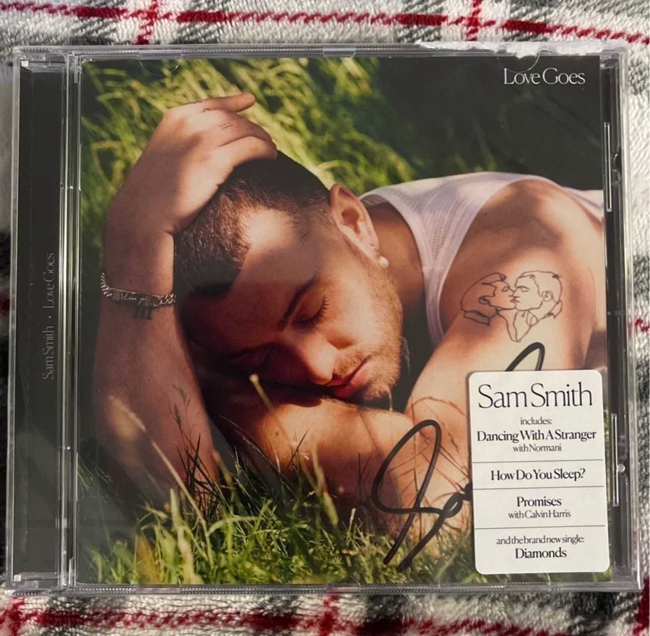 Signed ✍️ Sam Smith “Love Goes” CD