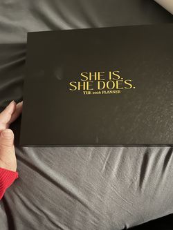 She Is She Does 2026 Book Planner