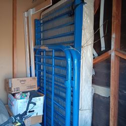 Bunk bed in good condition, 74" high and 44" wide