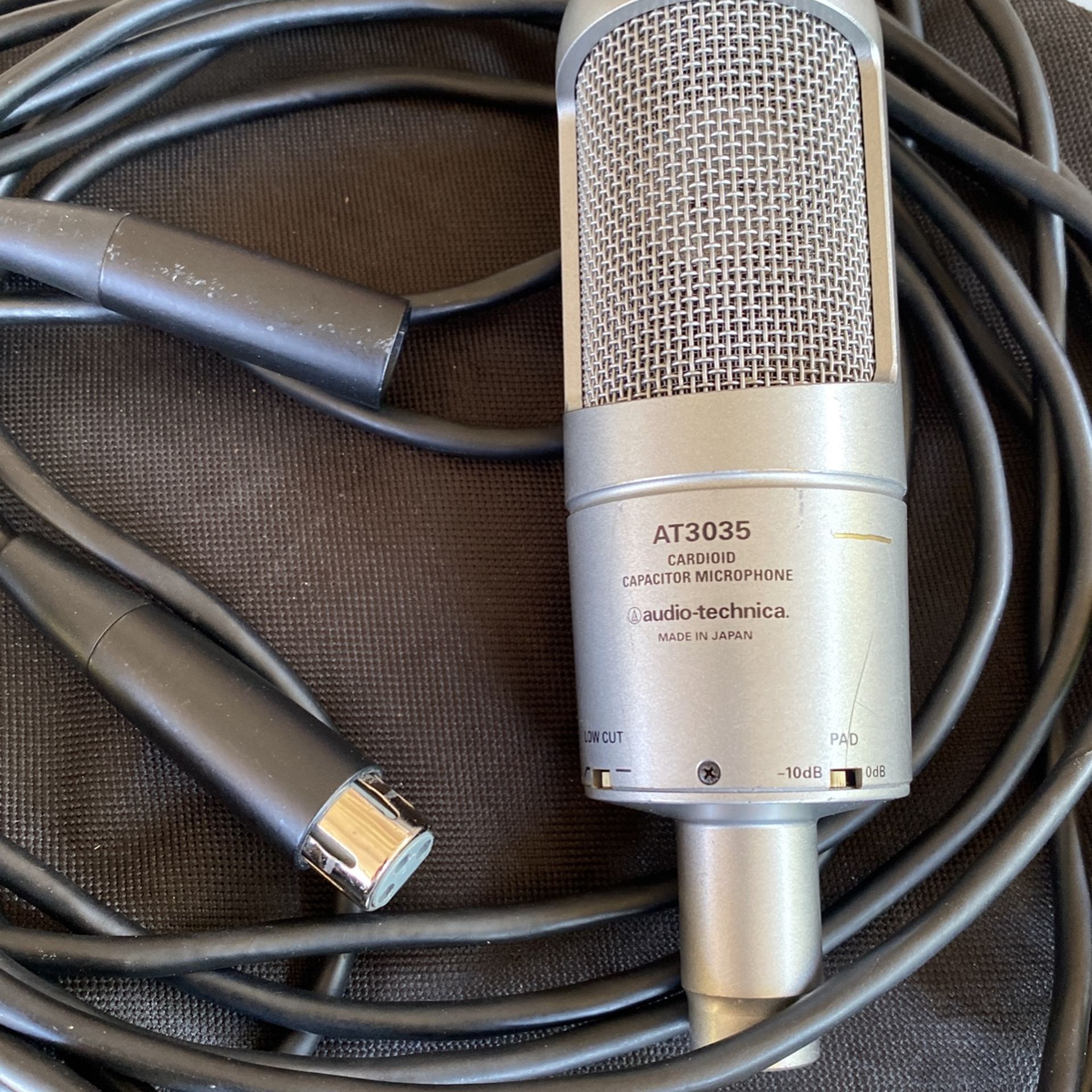 Audio Technica AT3035 Large Condenser Microphone Excellent Quality