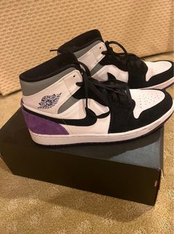 Jordan 1 Mid SE Purple - Size 11 Men Shoes