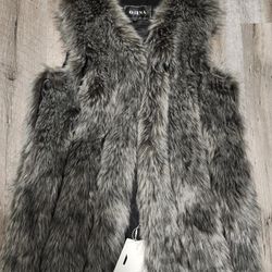 OSINA Silver Fur Vest 