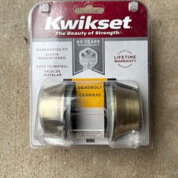 Kwikset Deadbolt Lock